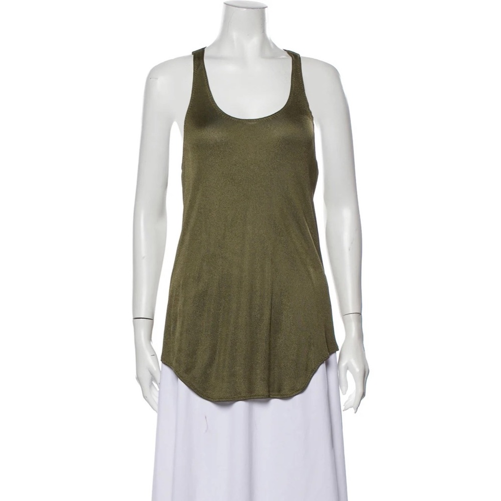 NEW Rag & Bone Antigua Tank Top Light Olive Medium